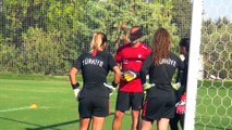 Genç Milli Kadın Futbol Takımının hedefi Elit Tur'a yükselmek - ANTALYA