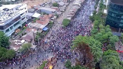 Endonezya'da hükümet karşıtı gösteriler (3)