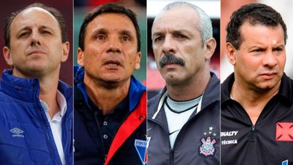 Confira técnicos que tiveram passagens relâmpago por grandes clubes