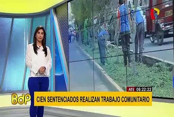 Ate: al menos cien sentenciados realizaron trabajos comunitarios