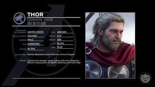 Profilo personaggio: Thor