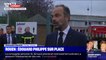 Édouard Philippe sur l'incendie à Rouen: "Dès que les analyses seront effectuées, nous publierons les résultats"