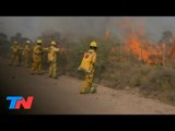 Incendios en Córdoba: fuego sin control en Las Palmas, uno de los focos más peligrosos y difíciles