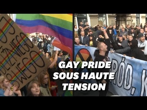 En Pologne, la Gay Pride de Lublin était attendue par des contre-manifestants ultra-nationalistes
