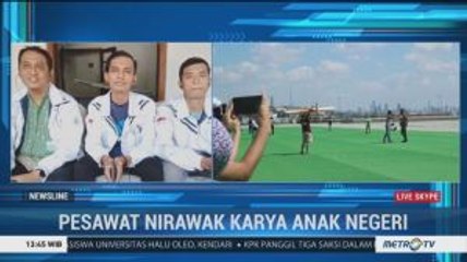 Pesawat Nirawak Karya Mahasiswa UGM Sabet Juara Tiga di Turki