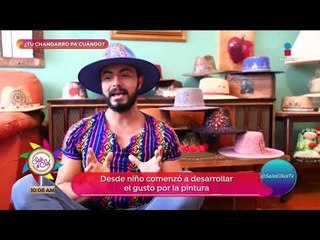 ¡Sajid conoció a un joven que puso un negocio de sombreros! | Sale el Sol