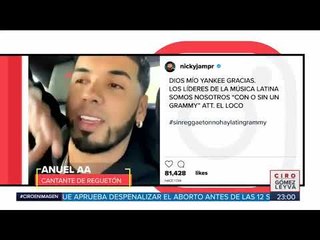 Latin Grammy se quedará sin reguetón | Noticias con Ciro Gómez Leyva