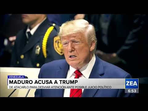 Maduro acusa a Trump de atacarlo para desviar atención | Noticias con Francisco Zea
