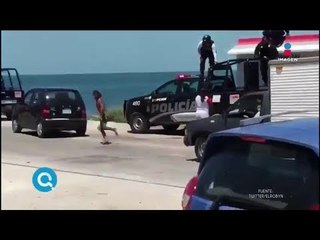 ¡Otra de policías! ¡Se les escapa ladrón y nadie lo quiere alcanzar! | Qué Importa