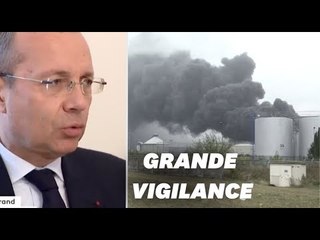 Après l'incendie de l'usine Lubrizol à Rouen, la crainte d'une pollution de la Seine