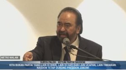 Surya Paloh: Sayangi Persatuan dan Kesatuan Negeri Ini