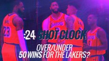 Shot Clock: Over/Under 50 Wins for the Lakers?