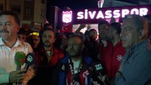 Sivasspor taraftarlarından hakem tepkisi - SİVAS