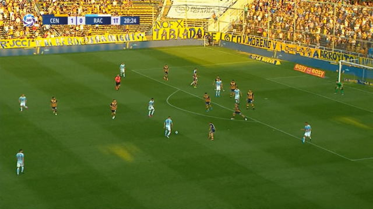 Argentine - L'ancien Lyonnais Lisandro Lopez égalise pour le Racing Club