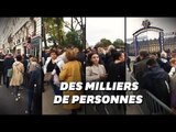 Les images de la foule impressionnante à l'hommage populaire de Jacques Chirac