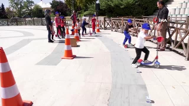 Başkentte Scooter ve Bisiklete Binme Etkinliği düzenlendi