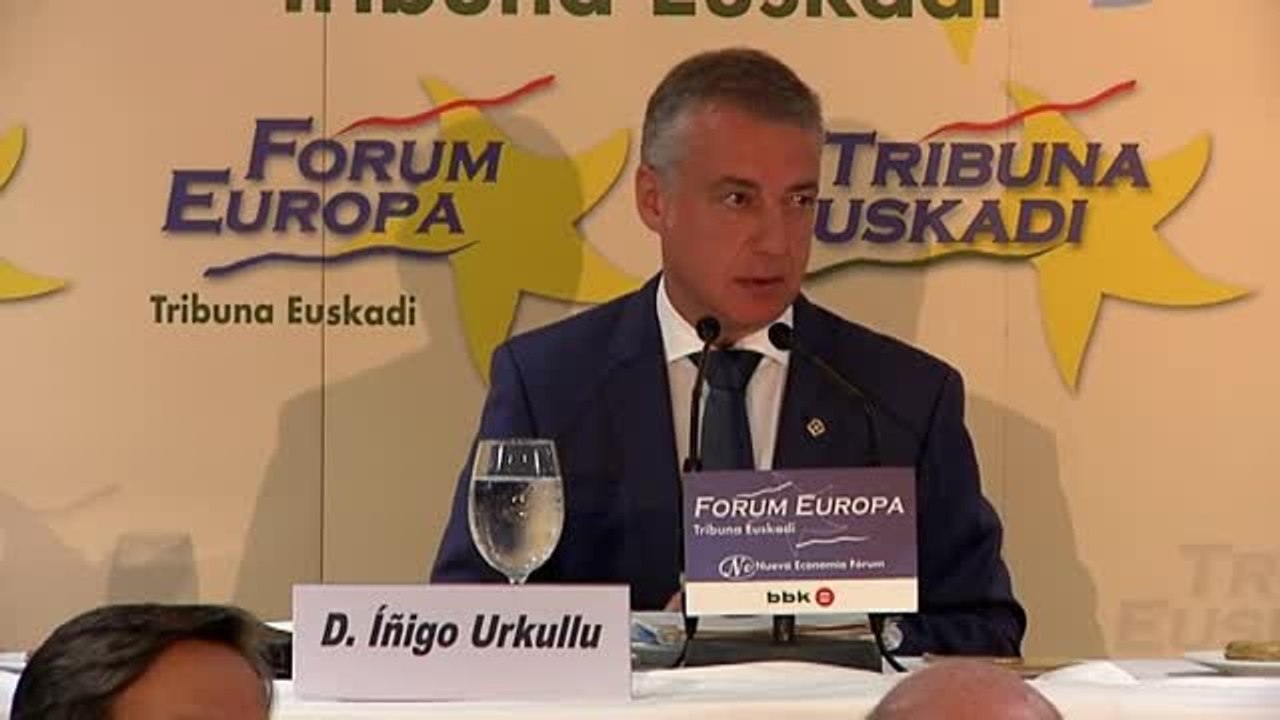 Urkullu valora el pronunciamiento de las instituciones catalanas a favor de las vías pacíficas