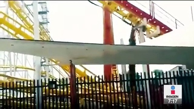 Estos son otros accidentes en juegos mecánicos de La Feria de Chapultepec