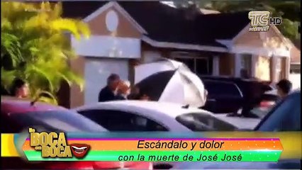Escándalo y dolor con la muerte de José José