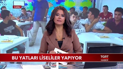 Bu Yatları Lise Öğrencileri Yapıyor