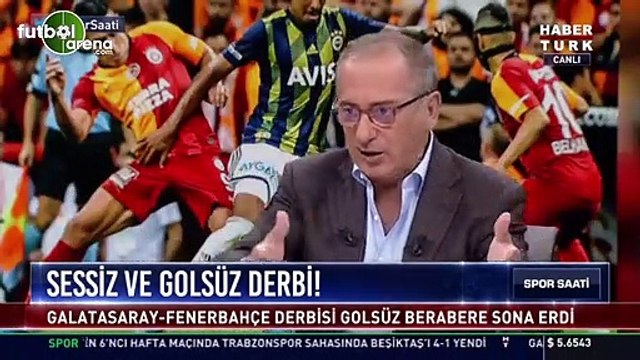 Fatih Altaylı'dan Fatih Terim'e sert sözler! Ortalıkta gezme...