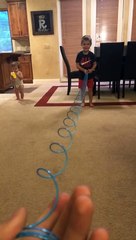 Dad Sends Spring at Son