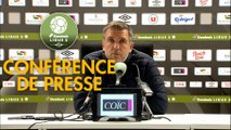 Conférence de presse EA Guingamp - Le Mans FC (3-0) :  (EAG) - Richard DEZIRE (LEMANS) - 2019/2020
