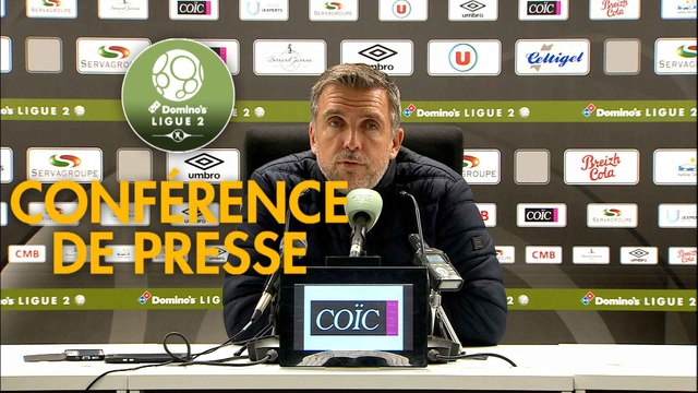 Conférence de presse EA Guingamp - Le Mans FC (3-0) : (EAG) - Richard DEZIRE (LEMANS) - 2019/2020
