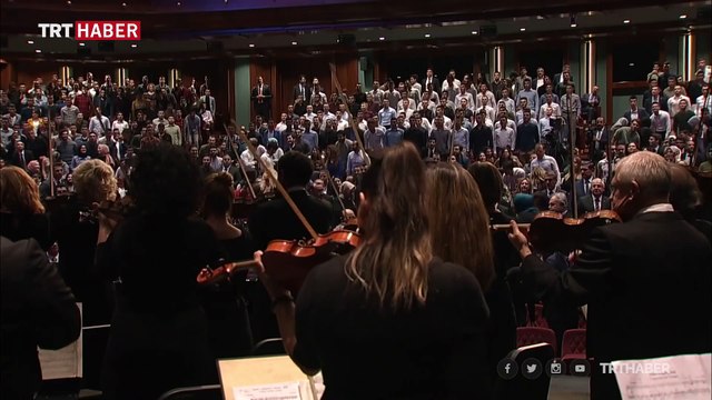 CSO yeni sezon açılışı Cumhurbaşkanlığı Külliyesi'nde yapıldı