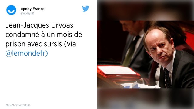 Jean-Jacques Urvoas condamné à un mois de prison avec sursis pour « violation du secret »