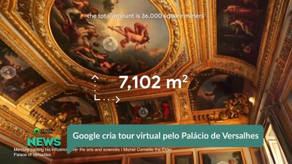 Google cria tour virtual pelo Palácio de Versalhes