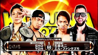 Roppongi 3k vs Bullet Club NJPW Kizuna road 2019 night 3 Highlights