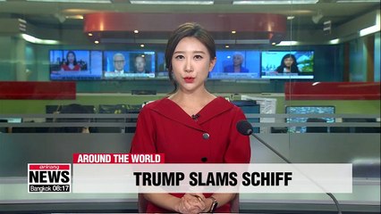 Trump suggests arresting Democratic Representative Adam Schiff for treason