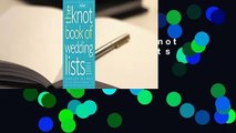 Full E-book  The Knot Book of Wedding Lists  Review