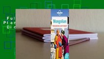 Full E-book  Lonely Planet Mongolian Phrasebook  Dictionary Complete