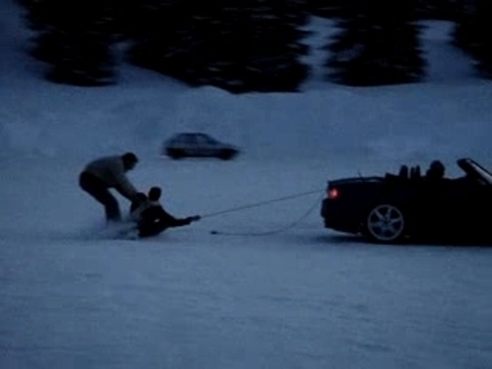 Towed behind a S2000