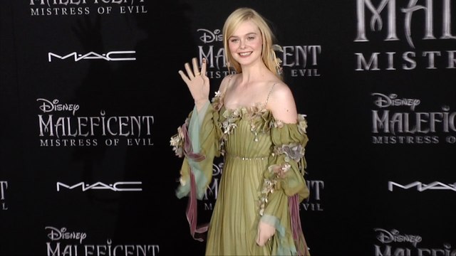 Elle Fanning “Maleficent: Mistress of Evil” World Premiere Red Carpet