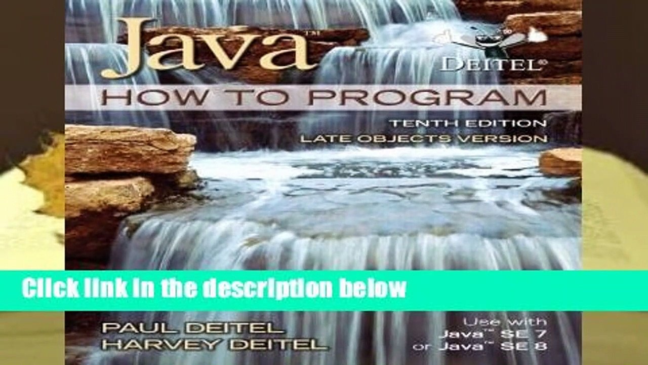 [Doc] Java How To Program (late objects)