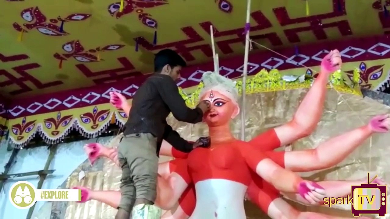 কিভাবে মহালয়ায় হয় উমার চক্ষুদান