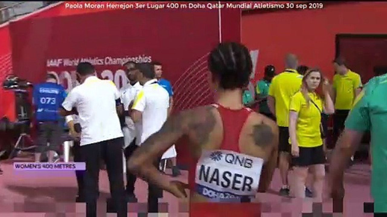 Paola Moran Herrejon 3er lugar Mundial de Atletismo Qatar Doha Mundial de Atletismo