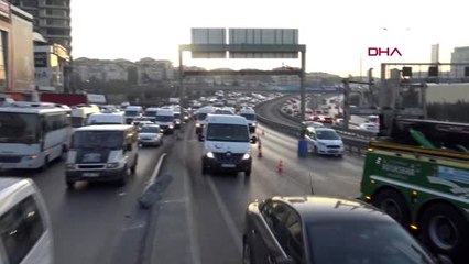 D-100'ü kilitleyen kaza