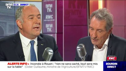 Rouen: Didier Guillaume assure que les résultats d'analyse "seront publiés entre demain et après-demain"