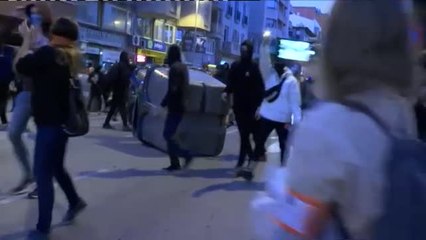 Crece la tensión en las calles de Girona