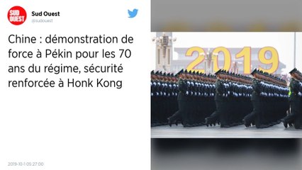 Chine : Démonstration de force à Pékin pour les 70 ans de la République populaire
