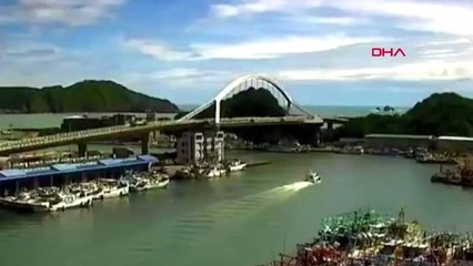 Tayvan'da 21 yıllık köprü çöktü: 10 yaralı, 6 kayıp