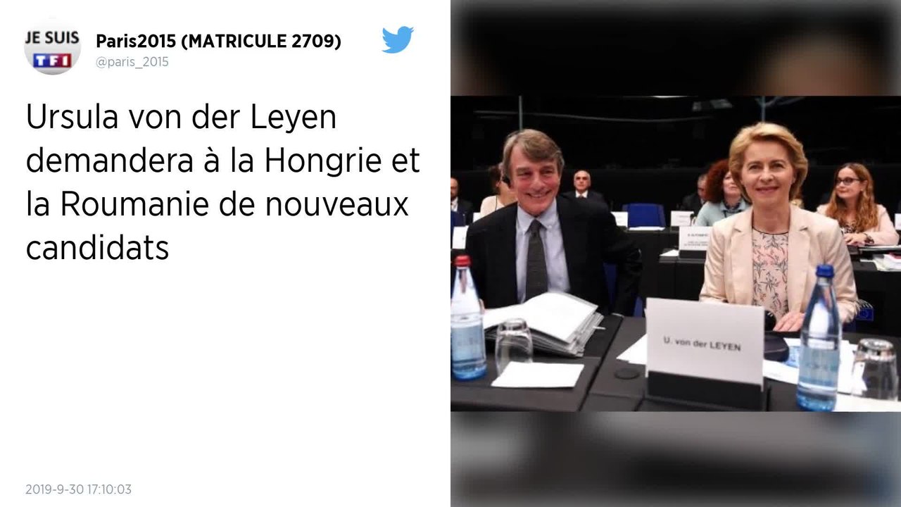 Commission européenne : Ursula Von der Leyen contrainte par les eurodéputés de remanier son équipe