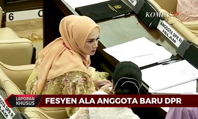 Dilantik Hari ini, Begini Gaya Berpakaian Anggota Baru DPR RI