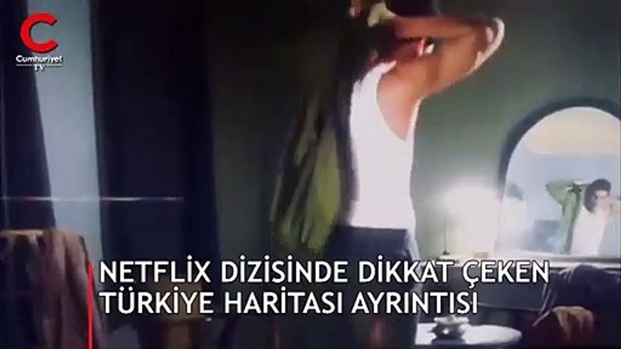 Netflix dizisinde dikkat çeken Türkiye haritası