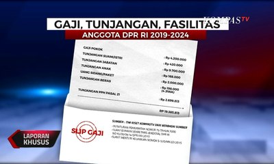 Gaji & Fasilitas Menggiurkan Anggota DPR