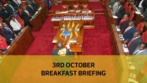 Senators ‘procure’ bribes| Sh7bn worthless notes puzzle| Snail cream for youth: Your Breakfast Briefing